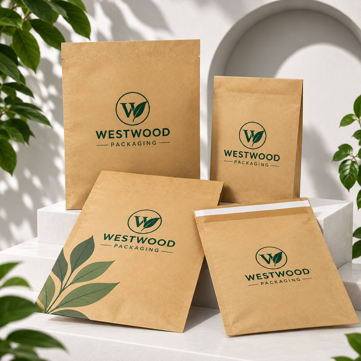 Custom paper mailer bags for eCommerce shipping
