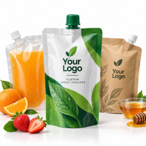 Stand Up Pouches with Spout